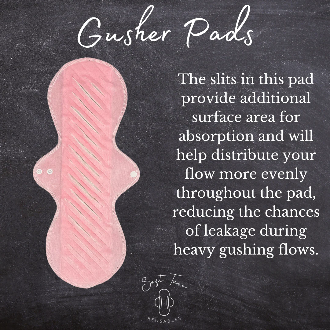 14" Velour Gusher Pad - SINGLE PAD - Select your colour - Image 8