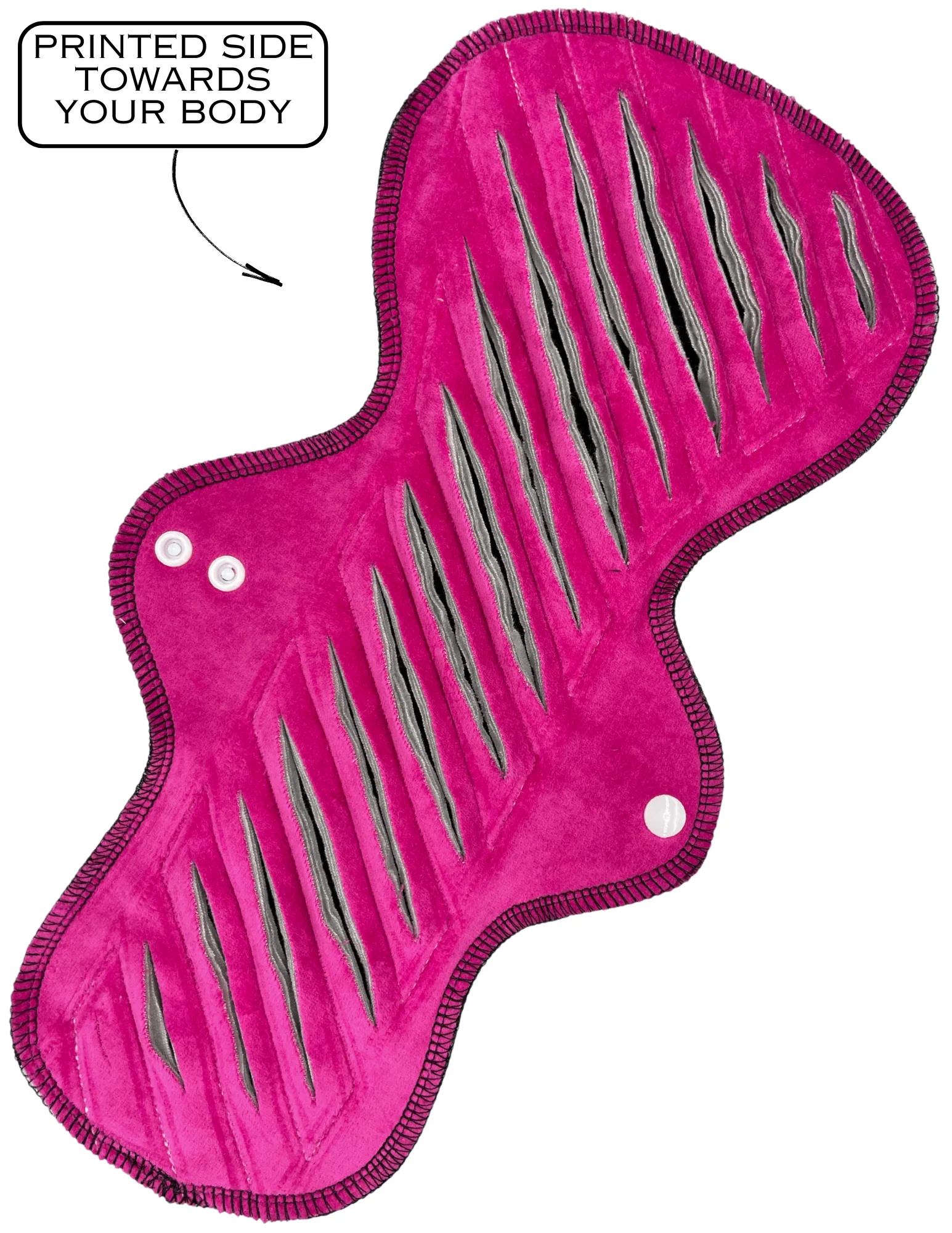Asymmetric - 14" Velour Gusher - SINGLE PAD - Select your colour - Image 5