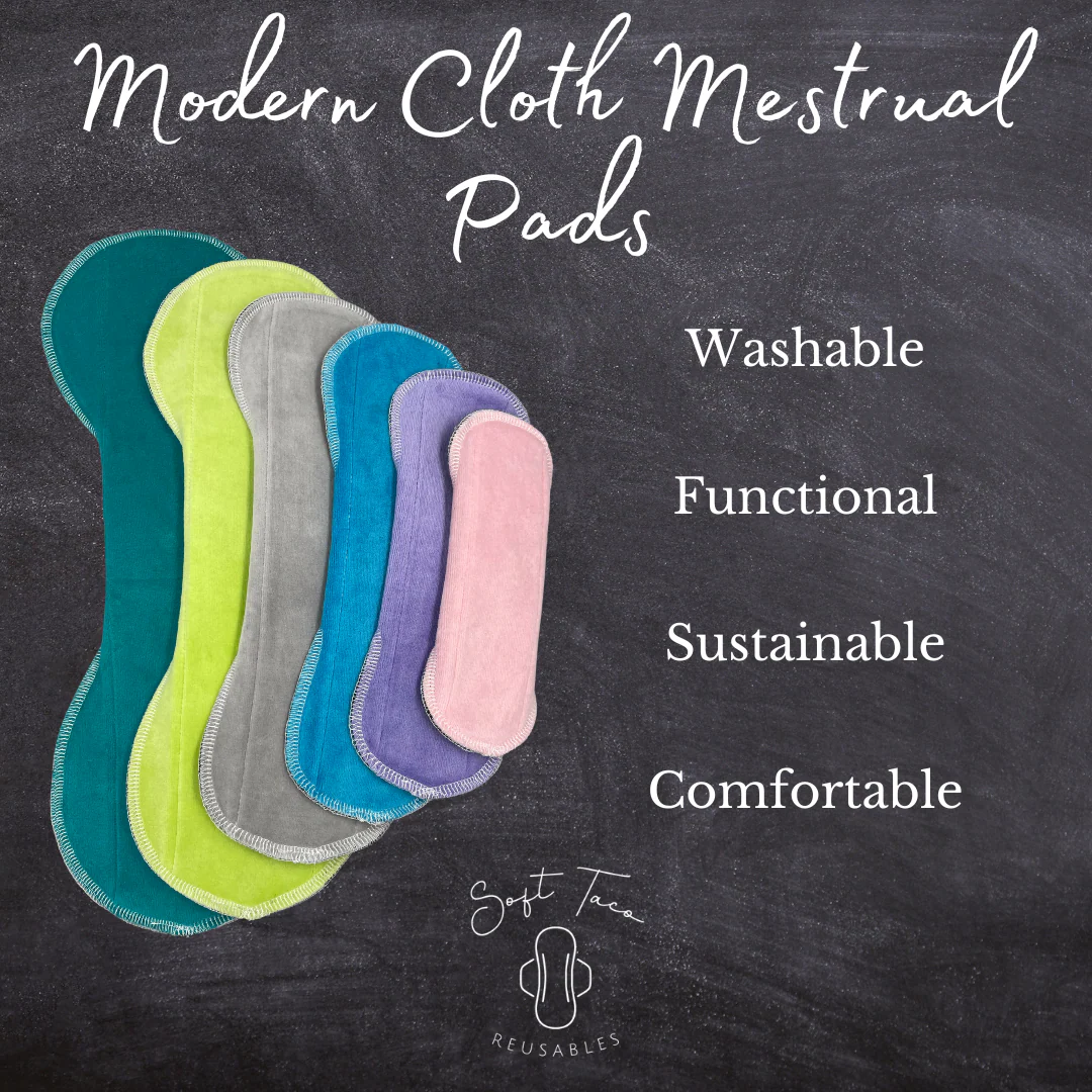 Organic Cotton -  SINGLE PAD - Select your size - Image 3